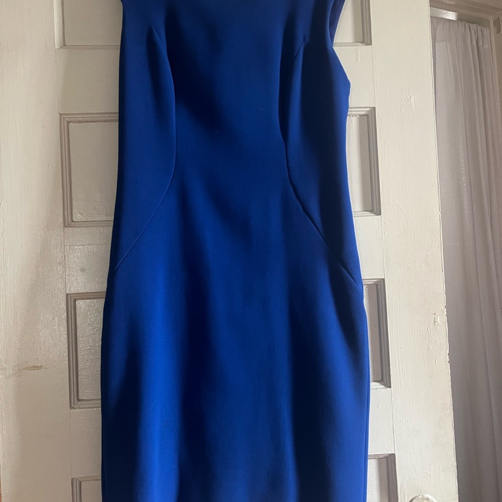 Elegant Blue Women's Dress